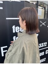 フィール ヘアー(feel hair)&nbsp;切りっぱなしボブ