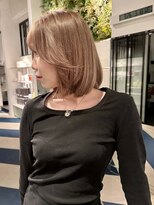 ラパンセノアール(LA PENSEE NOIR)&nbsp;ボブ×ベージュ