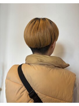 ホワイトストーン WHITE STONE 刈り上げマッシュイメチェン