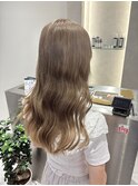 ミルクティーベージュヘーゼルベージュグレージュブリーチ