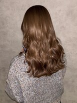 アガタヘアー(AGATA hair)&nbsp;ナチュラルブラウン×ウェーブ巻き