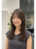 髪質改善 レイヤースタイル 大人可愛い