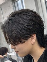 オーバル ジングウマエ(OVARL jingumae) フェザーパーマセンターパートサーフカール