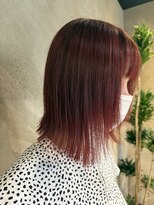 トイロ(hair design Toiro) パッツと外ハネ