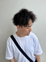 ジュエ ヘアー デザイン(Jue hair design)&nbsp;無造作アップバング/ツイスパ/20代/30代/知立