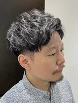 ノアレ 名古屋 名駅 亀島(NOARE)&nbsp;夏さわやかツーブロックパーマスタイル
