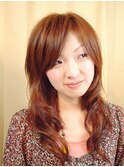 キャラメルカラーの２ｗａｙロング♪