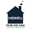 ファミリーヘアーサロン ホームズ(family hairsalon HOMES)のお店ロゴ