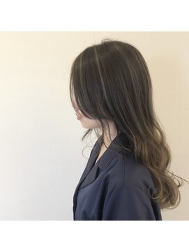 10711 となりの美容室 【ハイライト 】ラベンダーグレー
