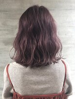 ヘアースタジオ アール(Hair Studio R)&nbsp;20代切りっぱなし×ゆるふわカールセミディで大人かわいい
