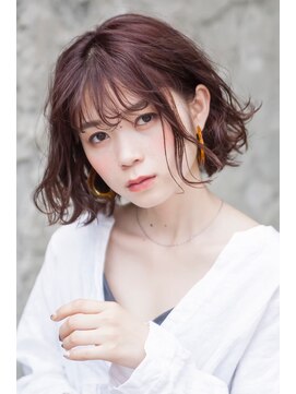 エイミー(Aimee) Aimee ふんわりボブ×チョコレートブラウン