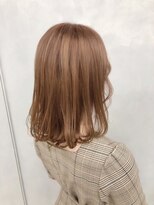 エイト ヘアサロン 渋谷本店(EIGHT)&nbsp;ピンク　ベージュ　tomi-34