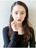 タイトストレート_ハイライトカラーセミウェットウェーブ_7819