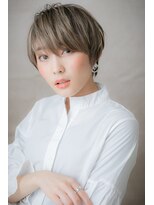 カバーヘア ブリス 北浦和(COVER HAIR bliss) メッシュカラーニュアンスクールショート302Z北浦和20代30代!