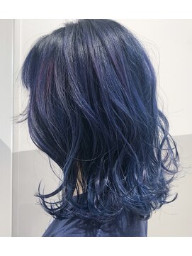 ウル(uLu.) ブルーアッシュカラー☆