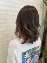 ビス ヘア アンド ビューティー 西新井店(Vis Hair＆Beauty)&nbsp;インナーカラー/イヤリングカラー/ケアブリーチ/ピンク/モテ髪