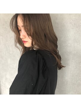 シェス 梅田茶屋町(shes) 《Sara》20代30代40代◎韓国式小顔レイヤーシースルーバング