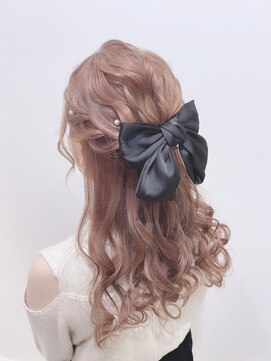 リアン(lien) ゆるふわハーフアップ♪