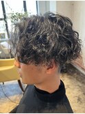 メンズ マッシュ スパイラル