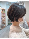 ショートボブ/ミニボブ/マッシュ/切りっぱなし/柏駅