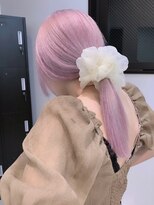 ベレーザ 渋谷(BELEZA)&nbsp;ba38パールベージュディープパープルロブヘアホワイトラベンダー