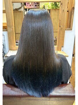 ボスコ 下北沢店(bosco) 毛先はブルー