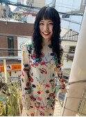 fin,/外ハネボブ/セクションカラー/グラデーションカラー