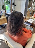 ラフなスパイラルパーマ