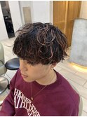 ハイライト メッシュ 波巻き ツイスパ 横浜 横浜駅