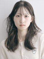 フェイバリットガーデン(favorite garden)&nbsp;くびレイヤーエモージュ黒髪グレーベージュレイヤーロング