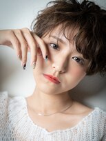 カバーヘア イヴ 戸頭店(COVER HAIR EVE)&nbsp;大人ガーリーくせ毛風小顔マッシュパーマ204t戸頭20代30代40代