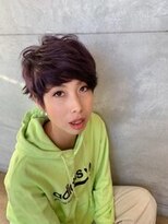 ヘアアンドアイラッシュ ココアンジェ くりえいと宗像店(Coco Ange)&nbsp;【CocoAnge】カジュアル系マッシュショート　　#宗像 #西原