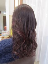 コアフィールフィス(COIFFURE fils) 髪質改善トリートメント 赤味ブラウン レッド