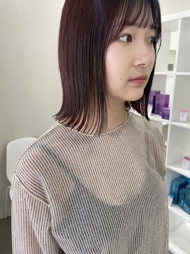 キートス 高知店(kiitos) ★切りっぱなしマチルダボブミディ