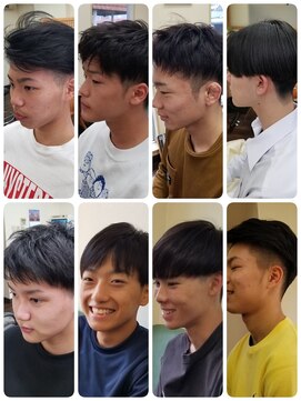 クリア 美容室 メンズカット