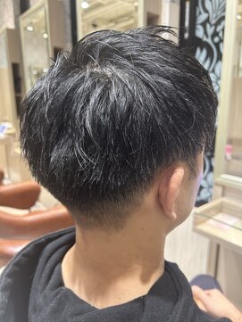 ビス リアン 川口店(Vis lien) 爽やかメンズ☆無造作ツーブロックマッシュナチュラル黒髪