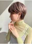 大人可愛い似合わせカット斜めバンク前髪くびれヘアくびレイヤー
