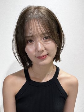 ロンドミラー 博多店(Lond Mirror) 10代20代切りっぱなしボブショートヘアくびれボブ天神大名