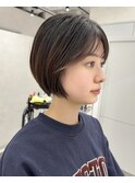 ショートボブ美人ボブ梅田ボブ小顔カット