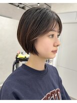 キートス(Kiitos)&nbsp;ショートボブ美人ボブ梅田ボブ小顔カット