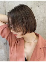 オーサム 下北沢(THE AWESUM)&nbsp;大人ミディ/レイヤーカット/ブラウンベージュ[下北沢/下北沢駅]