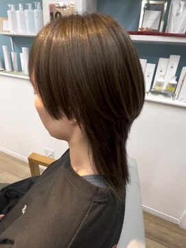 ビオトープアトラ(Bio-Top atora) オリーブグレージュ×ウルフヘア