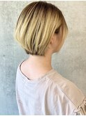大人可愛い愛されショート丸みショート20代30代40代