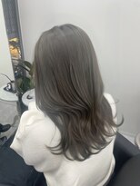 アルドーレフィエロ シンサイバシ(Ardore fiero shinsaibashi)&nbsp;オリーブベージュ☆ブリーチなしカラー【小山田繭】