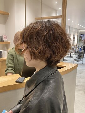 シアン 矢場町店(CYAN.) ショートニュアンスパーマ