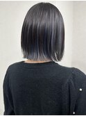 アンブレラカラー&切りっぱなしボブ♪
