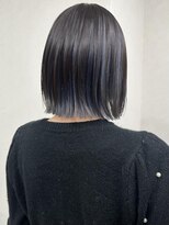 リア(Lia by KENJE)&nbsp;アンブレラカラー&切りっぱなしボブ♪