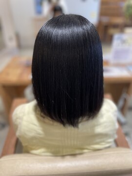 プルス 六地蔵店(PLUS) 酸性ストレート×酵素トリートメント
