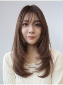 GARDEN田中麻由似合わせカットメルティカラーフェミニンロング