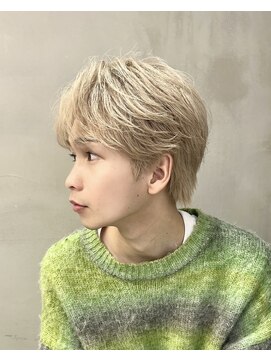 メンズペレ 渋谷(MEN'S PELE) ニュアンスパーマ/韓国マッシュ/スパイキーショート/渋谷